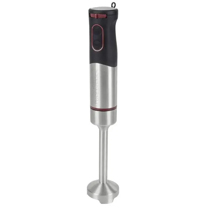 Profi Cook PC-SMS 1226 Mixeur plongeant 1000 W marche/arrêt automatique acier inoxydable noir