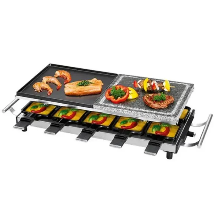 ProfiCook Gril à raclette 2-en-1 PC-RG 1144 1700 W