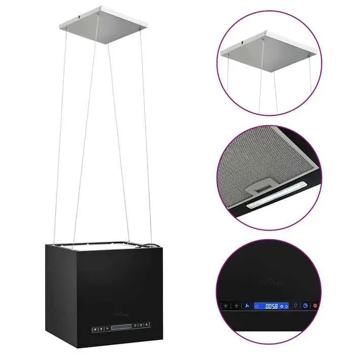 Promotion FévrHotte suspendue à LCD tactile 37 cm Acier enduit de poudre - Utilisation Polyvalente 026_19701385