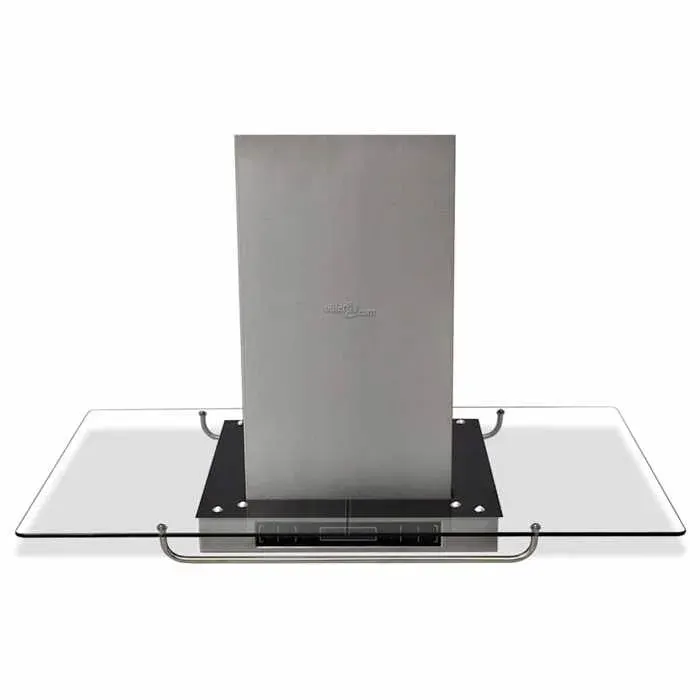 (Promotion octo)Hotte aspirante avec affichage LCD - 90 x 54 x 59-106 cm 253353 — coloris Argente