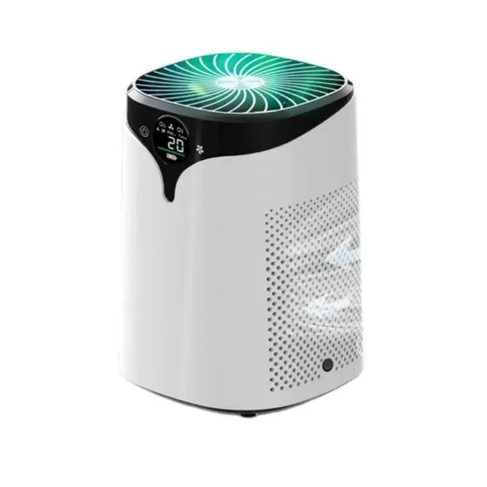Purificateur d’air H13 ionisation négative filtration 3 niveaux affichage PM2.5 contrôle tactile silencieux