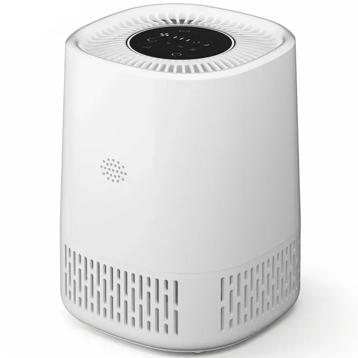 Purificateur d’air HEPA intelligent H13 filtration 3 étages ioniseur contrôle tactile/app élimine odeurs et allergènes