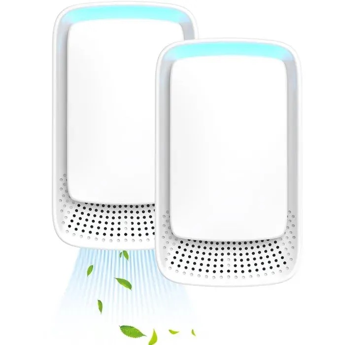 Purificateur dair à brancher - Technologie ionique négative - Fonctionnement silencieux pour une utilisation domestique - Purificat