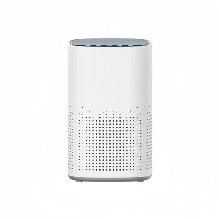 Purificateur dAir Compact HEPA H13 UV + Ions Négatifs 15dB Ultra-Silencieux 3 Vitesses + Auto CADR 120m³/h – Blanc