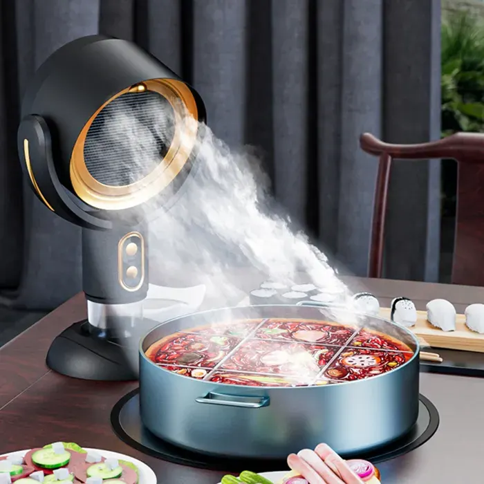 Purificateur dair de bureau - Virex - Mini - Extracteur de fumée - Désodorisant - Stérile - Rechargeable