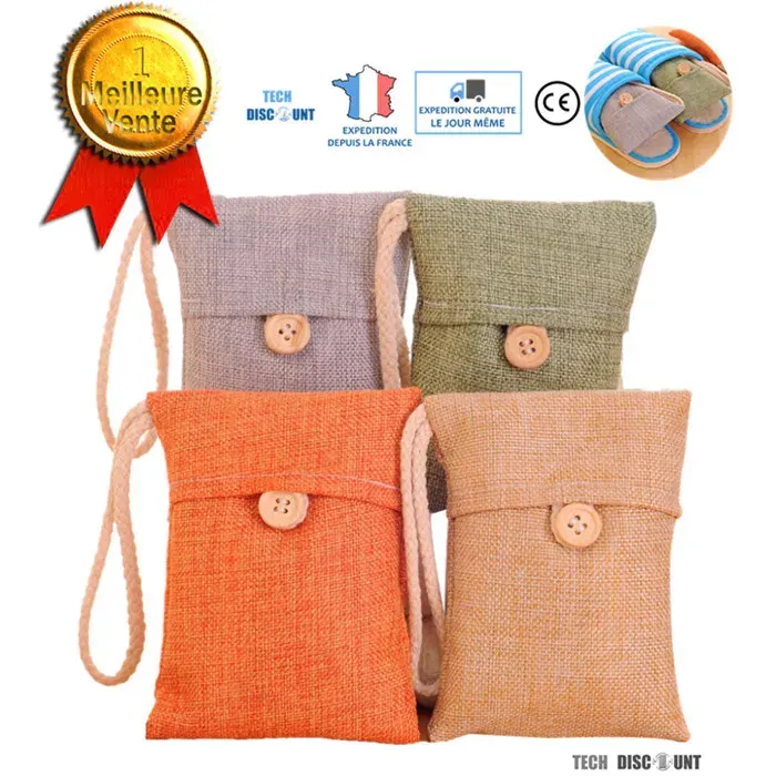 Purificateur dair/ élimination des odeurs de la maison/ sac de charbon de bois et de bambou - Roame - au formaldéhyde