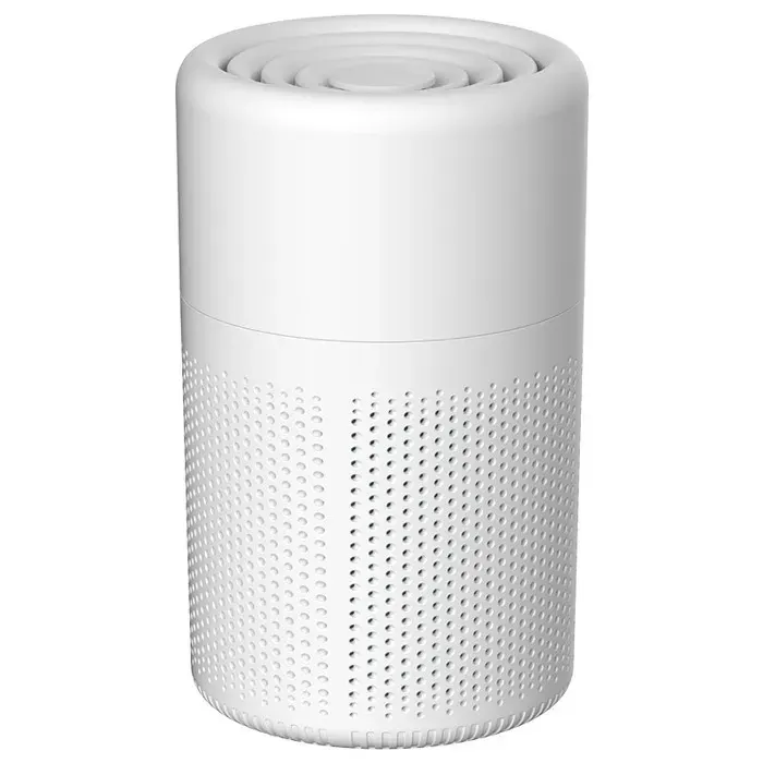 Purificateur dair élimine les odeurs ions négatifs les allergènes et le formaldéhyde portableles PM2.5 blanc