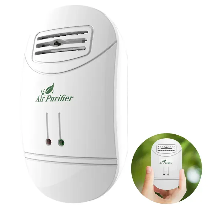 Purificateur dair - FAMICAM - ions négatifs maison bebe grande surface ionisateur auto intense silencieux bureau filtre mural prise — coloris Blanc