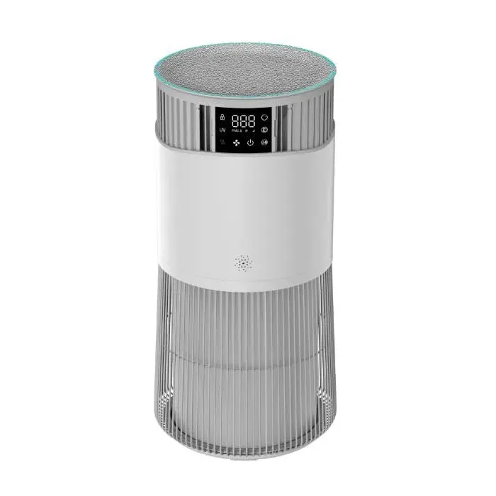 Purificateur dair HEPA H13 - 9997% - 30-50 m² - Silencieux 24 dB - Wi-Fi/application - Anti-odeurs/animaux - Capteur PM2.5