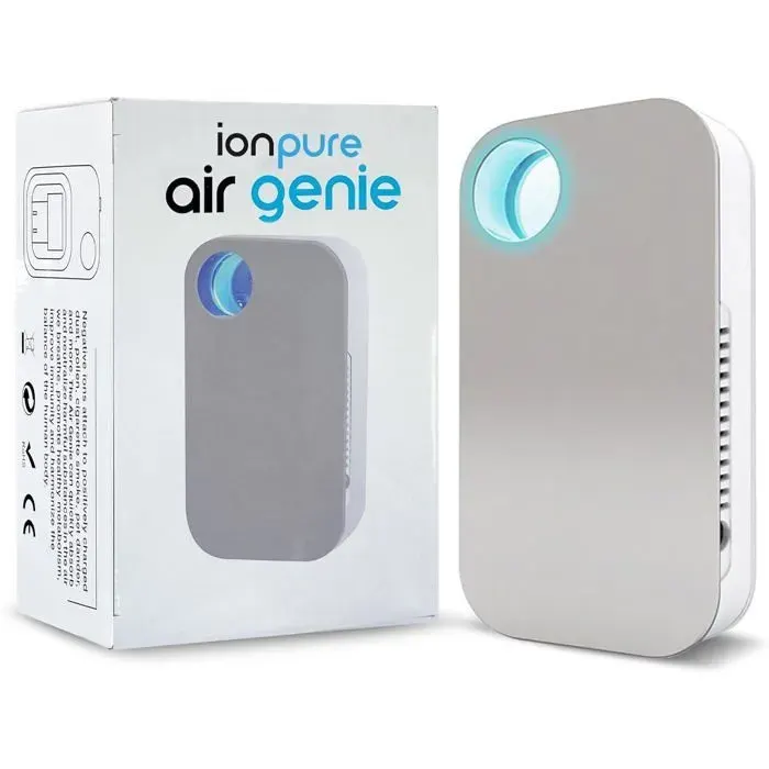 Purificateur dair ioniseur - - Ionisation avancée sans filtre - Ultra-silencieux - Compact et élégant Femeo
