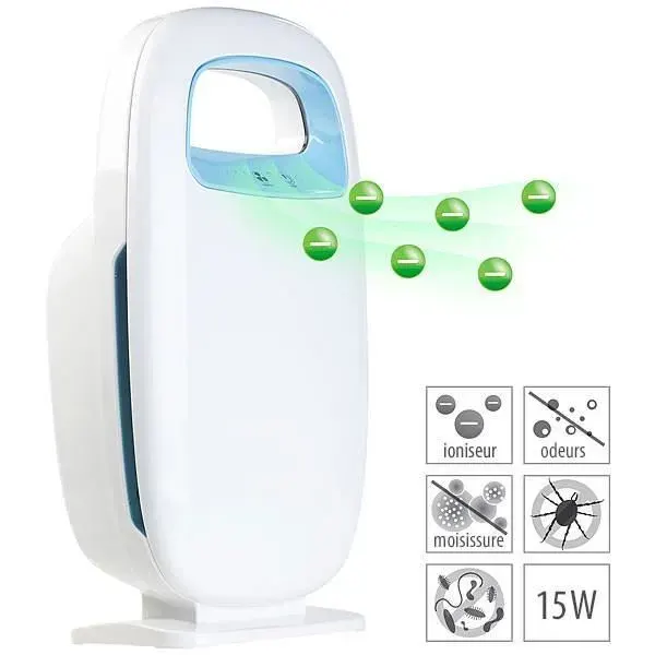Purificateur dair - NEWGEN MEDICALS - LR-500 - 5 niveaux - 4 filtres - 28 m²