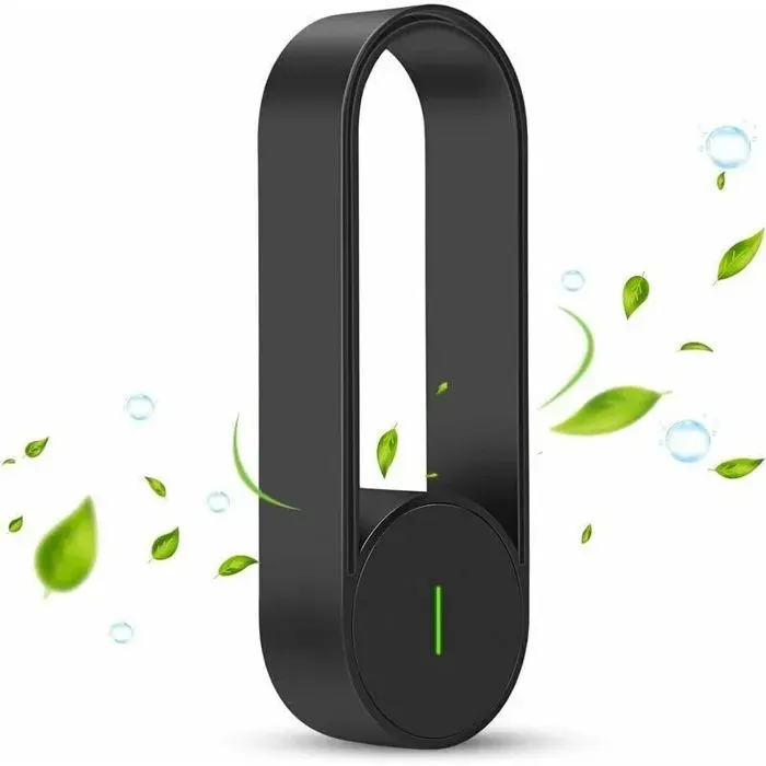 Purificateur dair portable - PZCC - UlisemRemise - Générateur dions négatifs - USB rechargeable - Silencieux