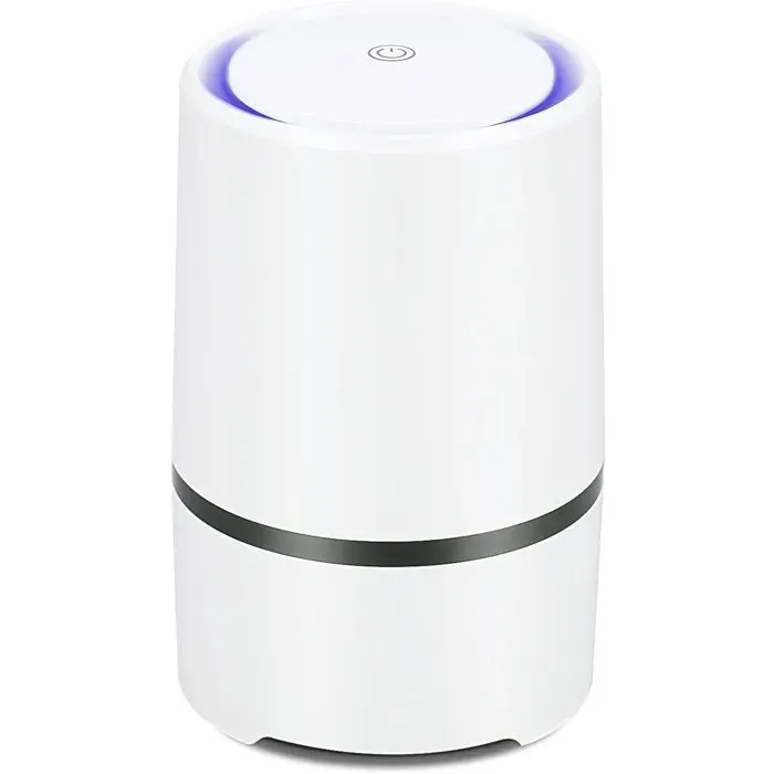 Purificateur dair – Pour salon chambre bureau et chambre denfant – Indicateur de qualité de lair – Efficace contre les acariens