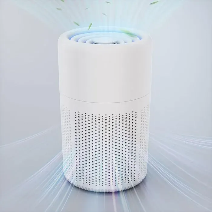 Purificateur dair silencieux pour chambre et cuisine – élimine les odeurs filtre efficace