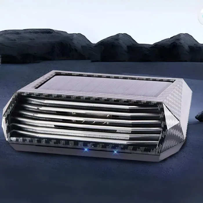 Purificateur dair solaire pour voiture - Unbrand - Élimination des odeurs dozone - Chargement USB