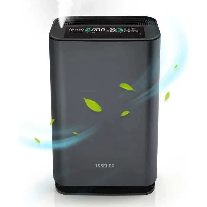 Purificateur dair - SUTEO - Cozy - 2-en-1 purificateur & humidificateur - HEPA H13 - Jusquà 40 m²