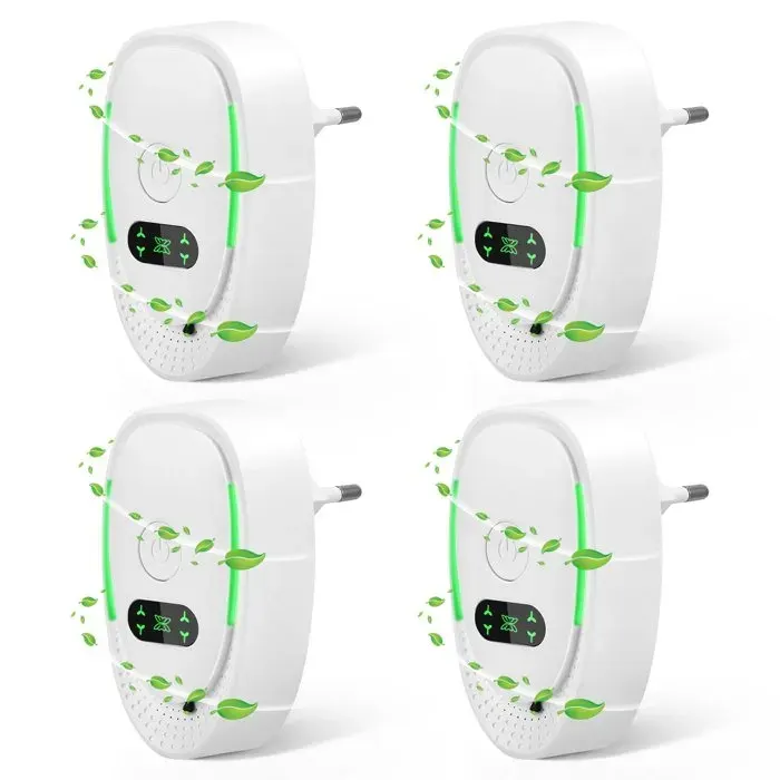 Purificateur dair - TTLIFE - Mini ioniseur - Lot de 4 - Portable 85x5 cm - Jusquà 60 m²