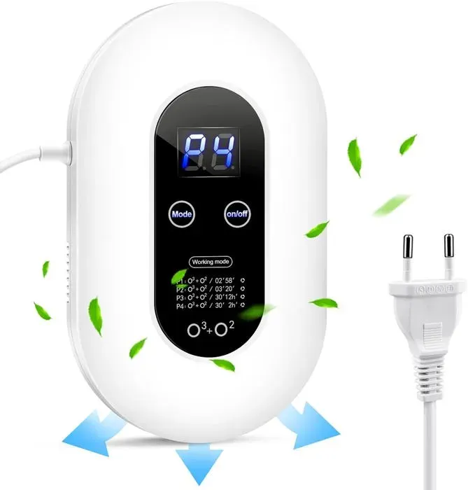 Purificateur dAir - YUMI MAZAO - Générateur DOzone - Mini - Blanc - 33 dB