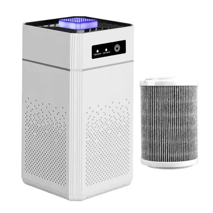 Purificateur dairfiltre composite3 vitesses de ventilationélimine les odeurs telles que celles de fumée et danimaux domestiques