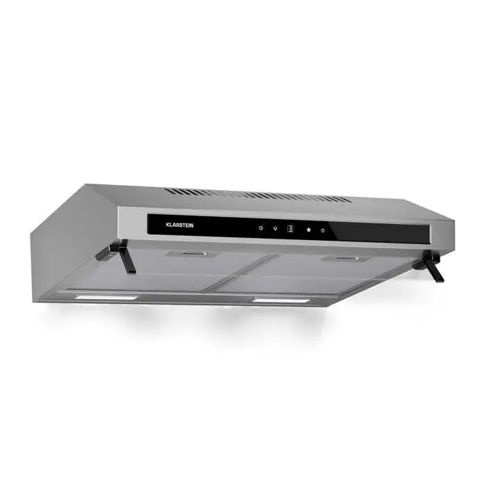 Purista 60cm 343m³/h Hotte Tiroir Argent