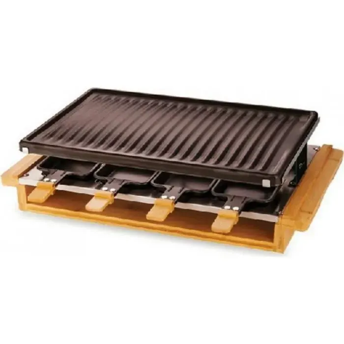 Raclette - Little Balance - Premium Bambou 8 - 8 personnes - Bois - Électroménager