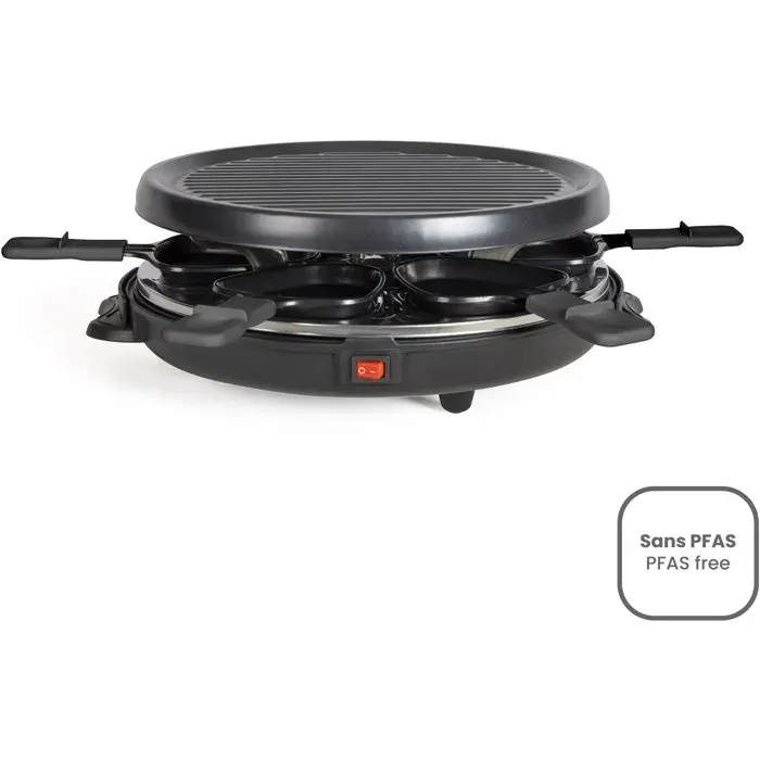 Raclette - ONLI - ON1020N - 6 personnes - grill