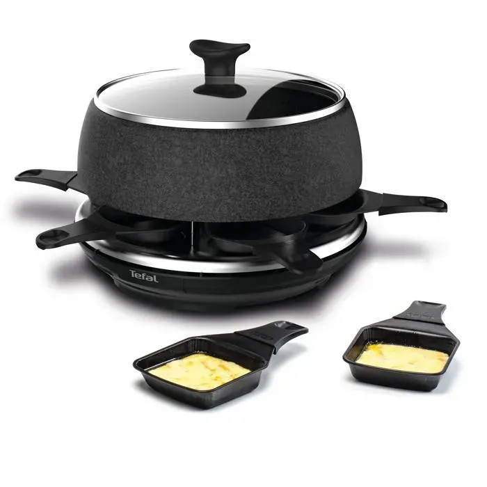 Raclette pour 6 personnes Tefal Cheese N’CO 850 W Noir — vue 3
