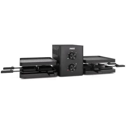 Raclette - PRINCESS - Purify 01.162660.01.001 - 1350 Watts - 8 personnes - Thermostat réglable