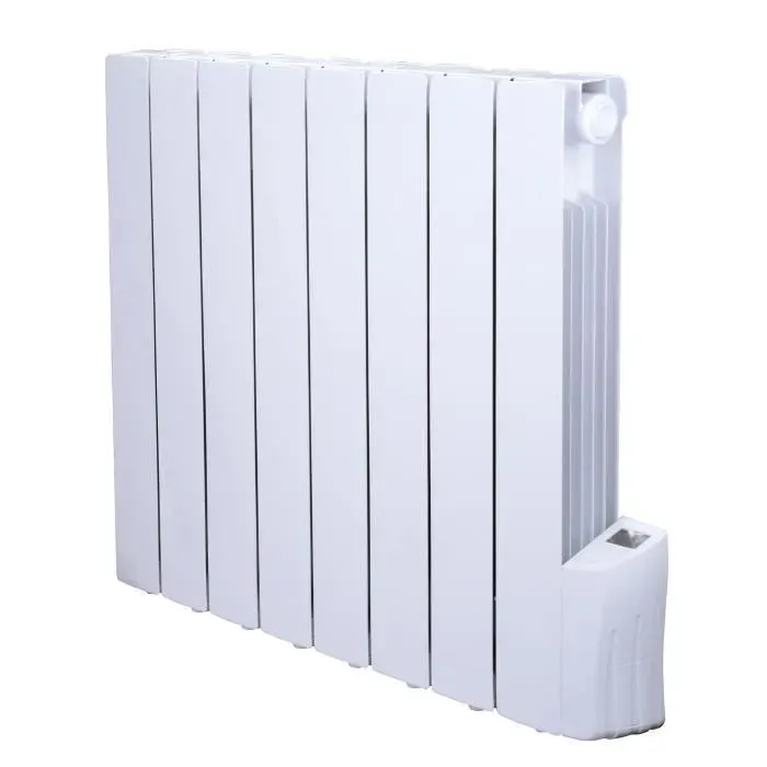 Radiateur électrique à inertie fluide - 1200W - WARM TECH - 230V - Jusquà 50m3 - Blanc