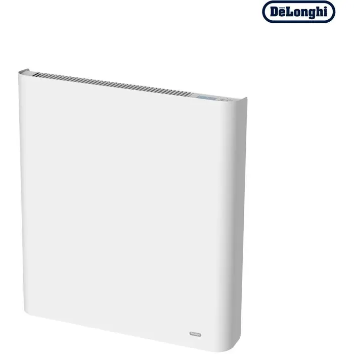 Radiateur électrique fixe - Dry Fonte - 1000 W - DELONGHI - Dry Fonte - Mural - Blanc