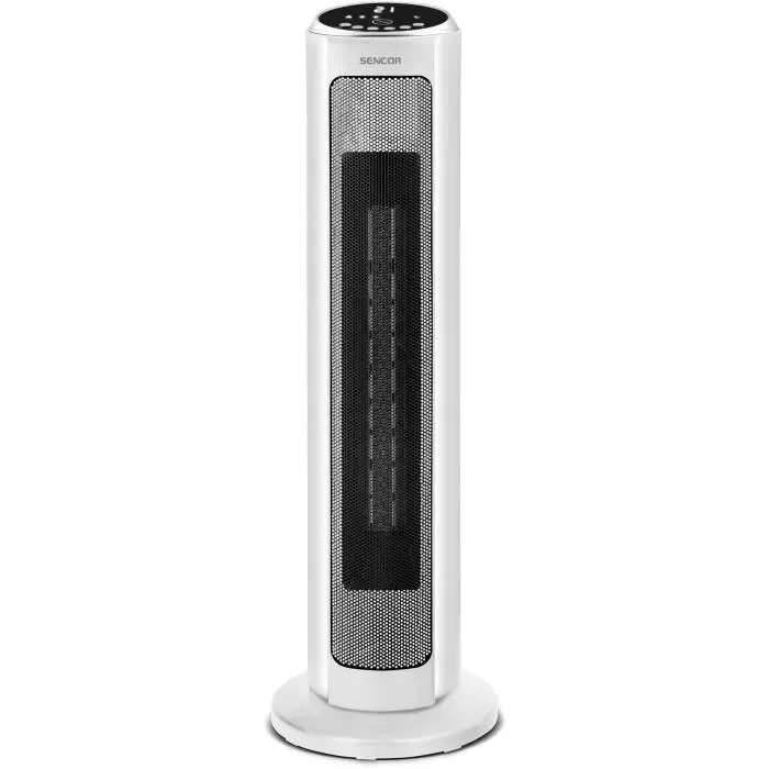 Radiateur tour en céramique - SENCOR - SFH 8994WH - Jusquà 2000 W - 3 modes - 24 m² / 60 m³ - Télécommande - Blanc