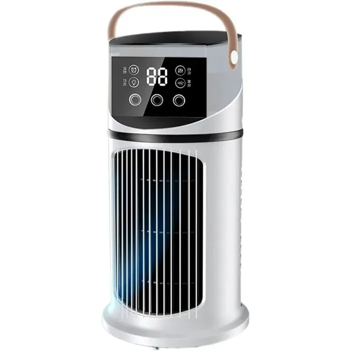 Rafraîchisseur d’air portable - 1550 cm x 1550 cm x 27 cm - pour améliorer le confort de lair à la maison ou en déplacement