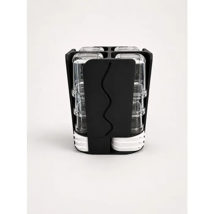Rangement pour 12 pots et couvercles Yaourtière SEB Multidélices