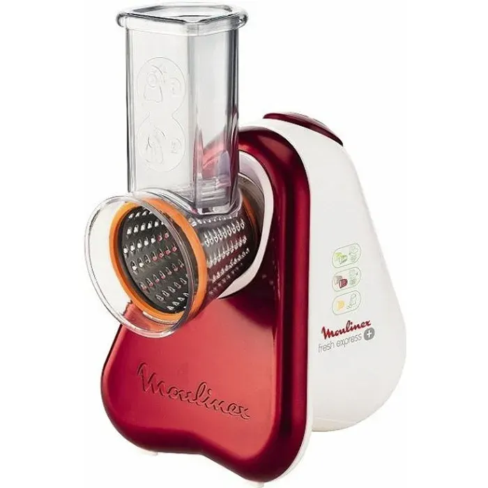 Râpe électrique - MOULINEX - DJ756G - Puissance 150W - Rouge