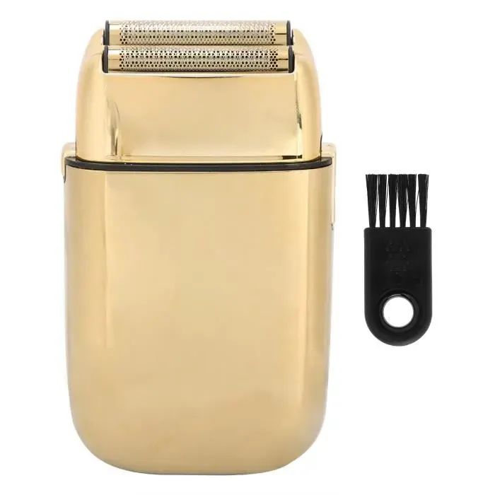Rasoir à grille - CUQUE - Double Grille - Métal - Étanche - Sans Fil