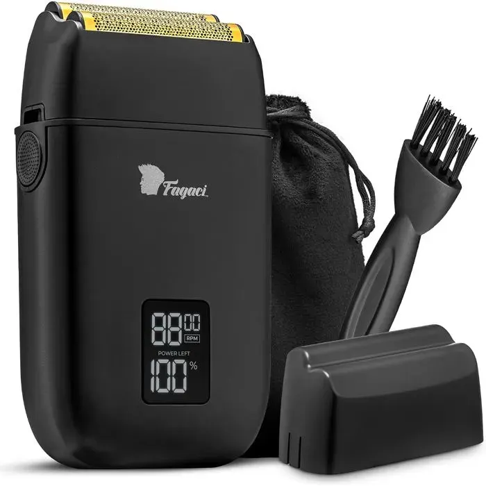 Rasoir à Grille Homme avec Rasage Ultra LisseRasoir Barbe Homme Électrique Zéro irritationFoil Shaver 8500tr/min à couple élevé