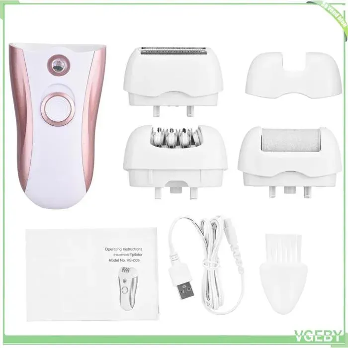 Rasoir électrique 3 en 1 - FAFEICY - KS-009 - Épilation efficace - Rechargeable - Rose