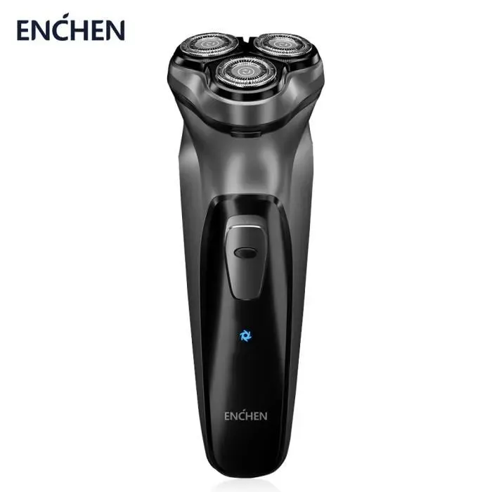 Rasoir Électrique 3D Xiaomi Enchen BlackStone - Rechargeable USB - Faible Bruit - Tondeuse Barbe pour Hommes