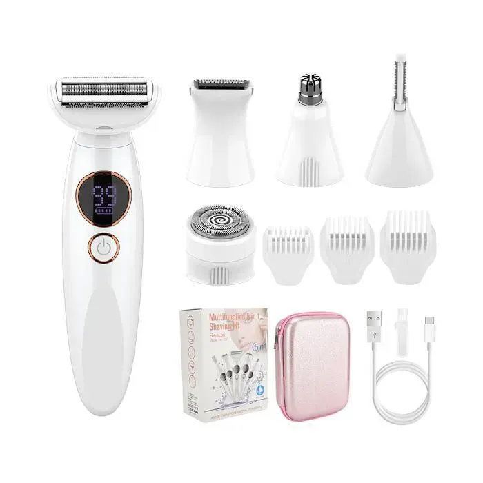 Rasoir électrique 5 en 1 pour femme RASOIR ELECTRIQUE — coloris Blanc