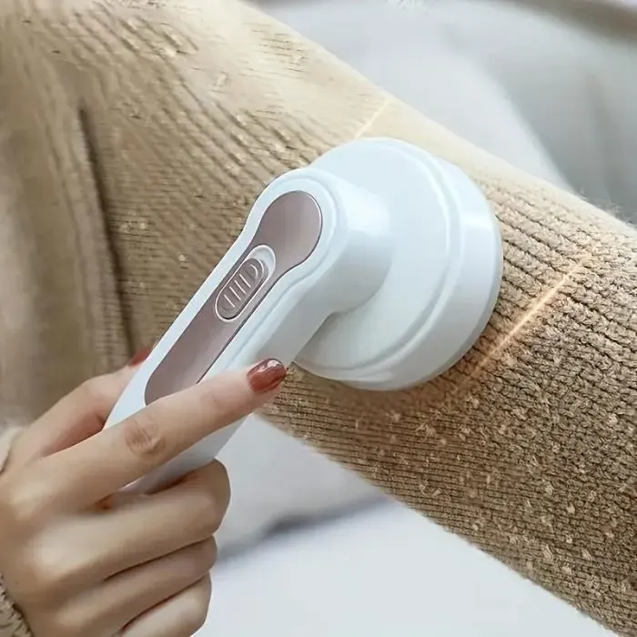 Rasoir électrique Anti BoulocheChargement USBRasoir Anti-Peluches pour vêtements Couverture et Canapé Label