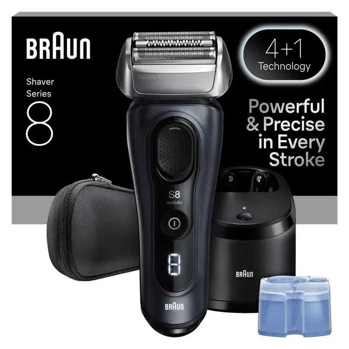 Rasoir électrique Braun Series 8 8663cc Noir — vue 3
