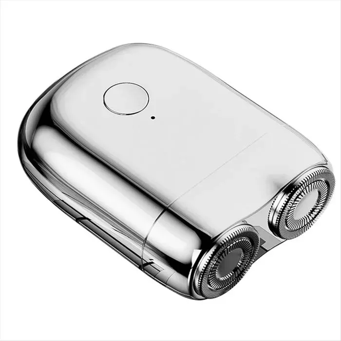 Rasoir Électrique Électrolytique Lavable Rechargeable Portable Mini Magnétique.