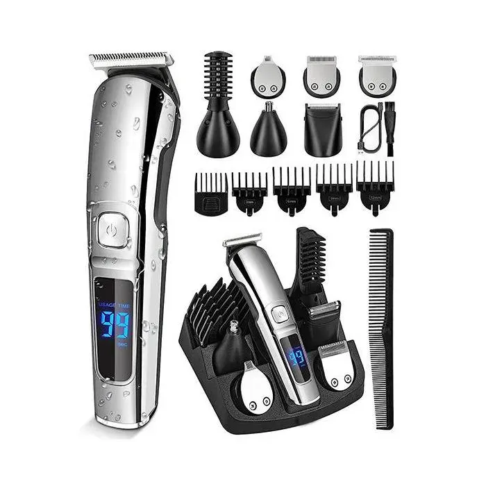 Rasoir électrique étanche pour hommes tondeuse à cheveux électrique multifonctionnelle