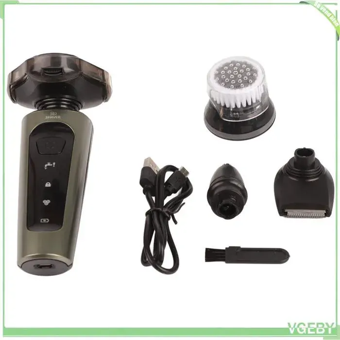 Rasoir électrique - FAFEICY - 9D - 4 en 1 - Batterie 1200 mAh - Tête lavable — coloris Vert