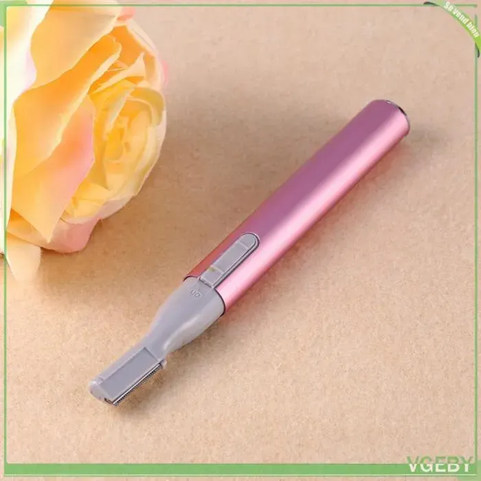 Rasoir électrique - FAFEICY - Portable - Multifonction Visage & Corps - Sans fil (pile AAA) - Rose