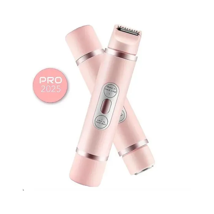 Rasoir électrique femme - Belle commode - Silky Smooth - Épilateur intégré - Lames en acier inoxydable