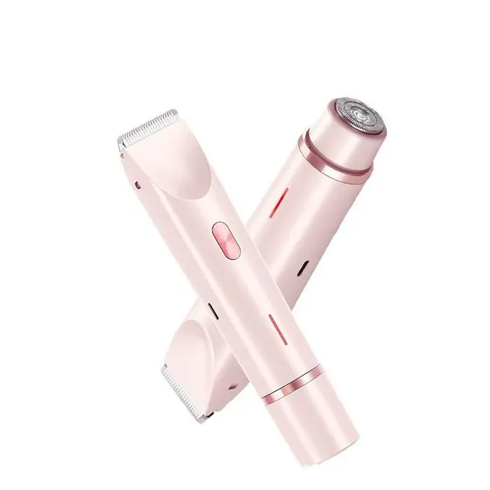 Rasoir électrique femme corps - 1 pièce 2en1 rechargeable utilisation humide/sèche - Convient pour épilation corps Étiquette