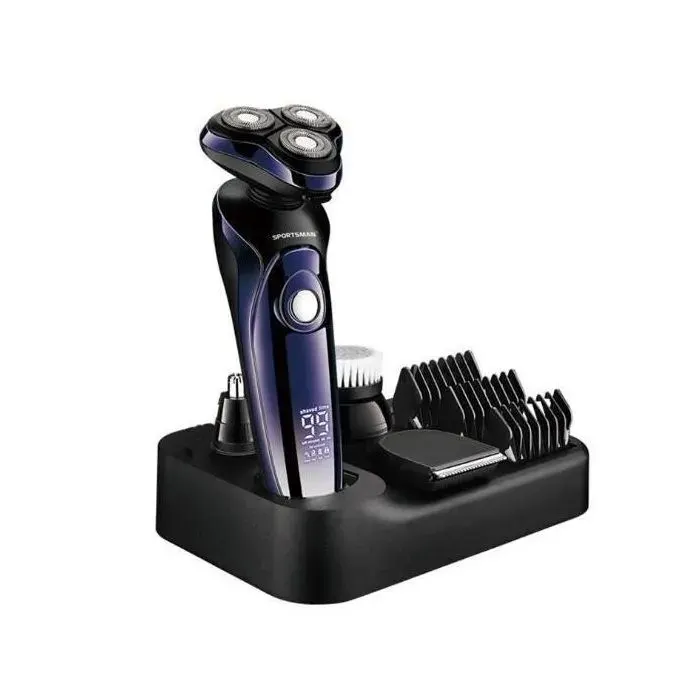 Rasoir Électrique Homme 4D Flottante - Têtes Rotatives - IPX7 Étanche - Charge USB - Wet&Dry RASOIR ELECTRIQUE