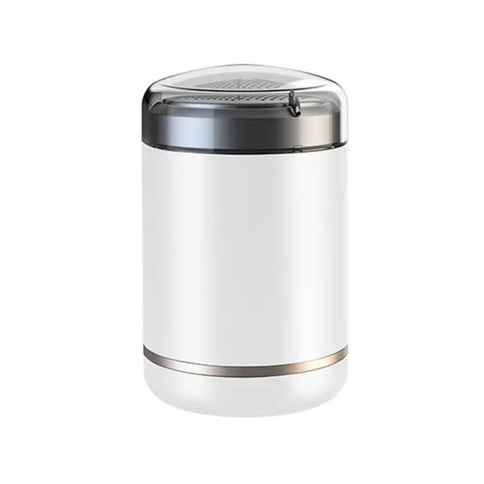 RASOIR ELECTRIQUE Mini rasoir électrique USB Chargements portables Hommes Électrique Tondeuse de la barbe Visage style-White 1