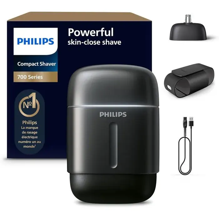 Rasoir électrique Philips S792/06 - Compact Lift & Cut lames Dual SteelPrecision